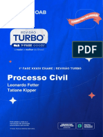 (2022) Direito Processual Civil - Revisão Turbo OAB XXXIV (CEISC)