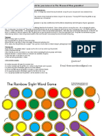 Rainbow-Game Literacy Colors