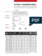 Vulco-Flex Ii Radiator Hose: Product Type: Recommended For