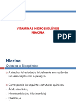 Vitamina hidrossolúvel niacina