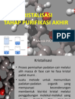 Kristalisasi SI FARMASI 2022