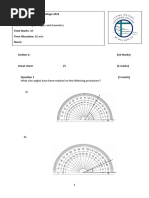 angles and polygons test