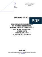 b68 Informe Posicionamiento Satelital de Vertices Geodesicos y Levantamiento Topografico