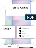 TBJP 1B - Group 6 - Adverbial Clause