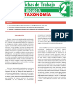 La Taxonomia para Segundo Grado de Secundaria