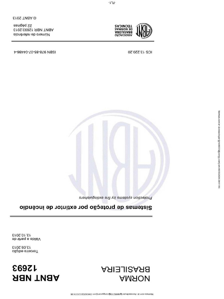 NBR 12693 - 13 Extintores | PDF