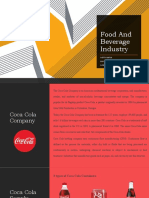 Food and Beverage Industry