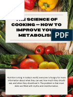 The Science of Cooking - How To Improve Your Metabolism