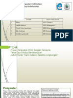 Modul Projek Gaya Hidup Berkelanjutan - Kami Adalah Kesatria Lingkungan - Fase B