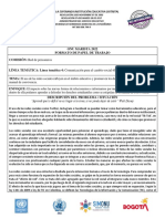 Papel de Trabajo Red de Personeros Onu Marista 2022