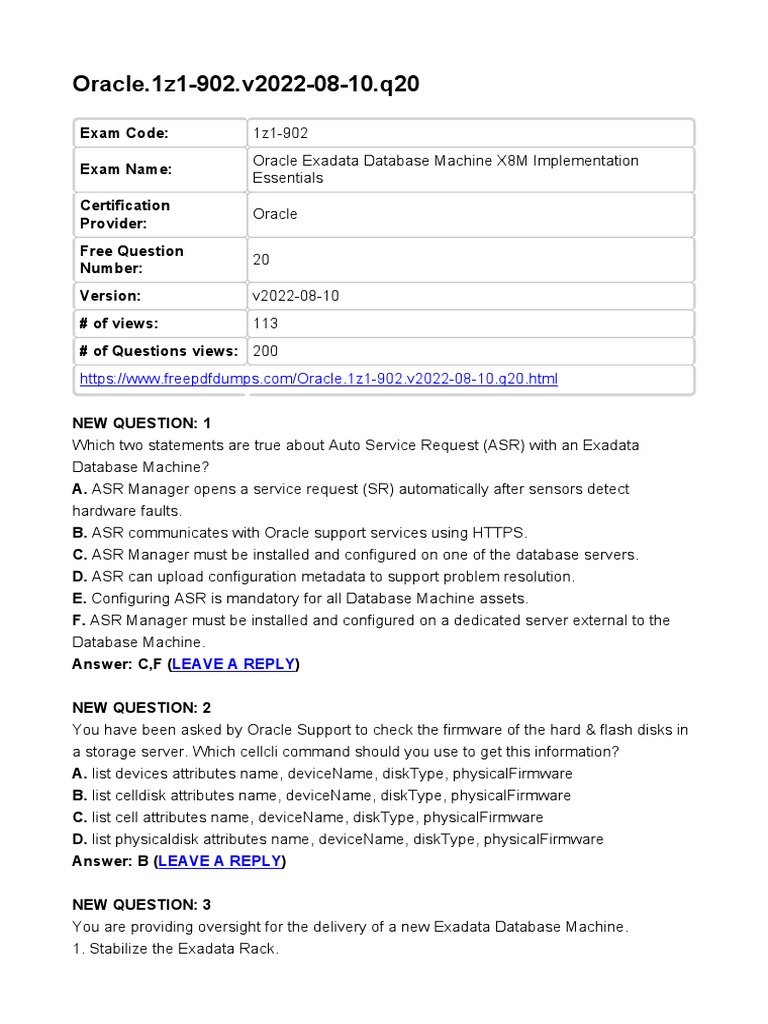 1Z0-902認証pdf資料