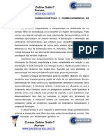 Considerações sobre farmacocinética e farmacodinâmica na terapêutica