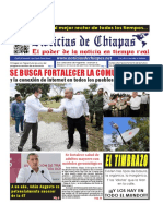 Periódico Noticias de Chiapas, Edición Virtual Sábado 27 de Agosto de 2022
