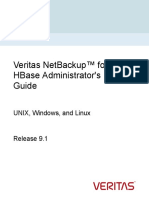 Veritas Netbackup™ For Hbase Administrator'S Guide: Unix, Windows, and Linux