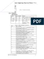 Heat Nature Computing Function Block Ptcal, S 163: Parameter Description