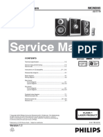 Philips MCM 285 Service Manual