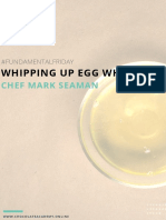Whipping Up Egg Whites: Chef Mark Seaman