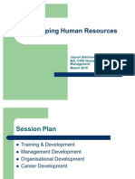 Developing Human Resources