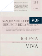 San Juan de la Cruz y el resurgir de la mística