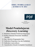 Sintak Model Pembelajaran Pada Kurikulum 2013