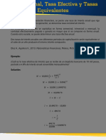 2.1 Tasa - Nominal - Efectiva - Equivalentes