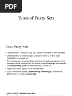 Types of Fuzzy Sets