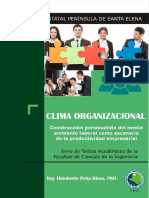 Libro Humberto Peña - Clima Organizacional 2018