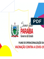 Plano de vacinação contra a Covid-19 na Paraíba