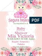 Baby Shower Mia Segura