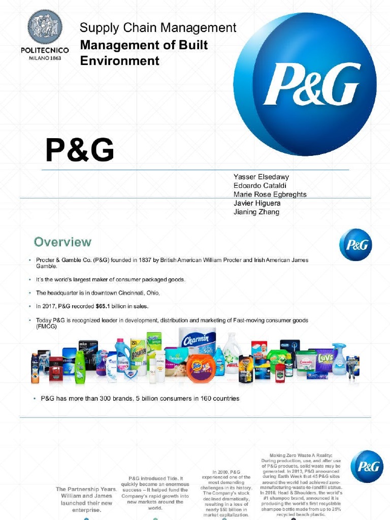Procter Gamble Supply Chain Finance Case PDF