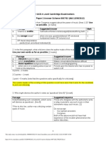 2012 GCE A Level Cambridge Examinations General Paper Paper 2 Answer Scheme 8807/02 (DTD 12/08/2013)