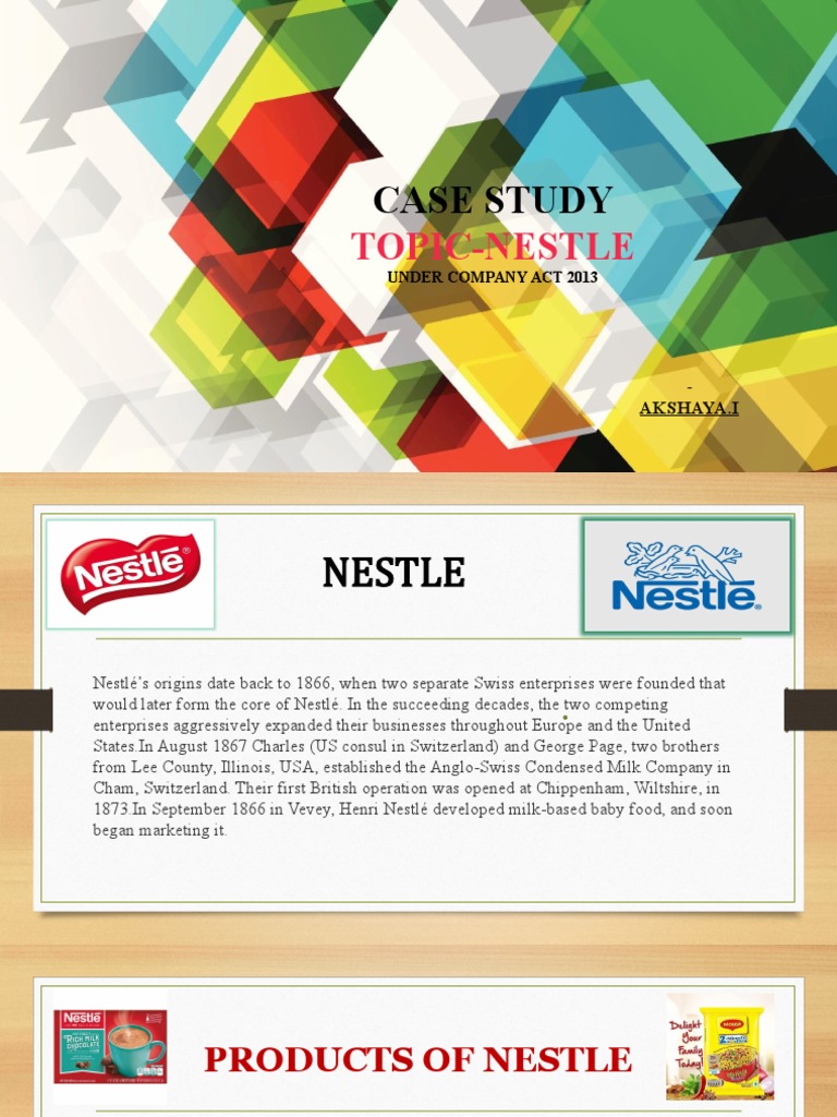 nestle philippines case study pdf