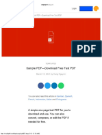 Sample PDF Document - Google Search