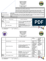 G9 English Budget of Work 3rd Quarter