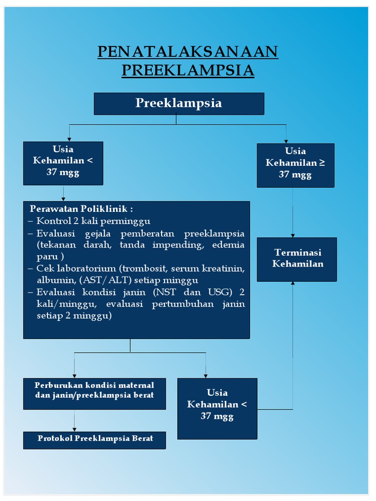 Manajemen preeklampsia dan hipertensi gestasional pdf