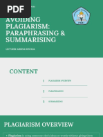 APA 7 - Paraphrasing and Citation Examples | PDF | Apa Style | Citation