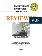 Soil Science Module 2015 Reviewer