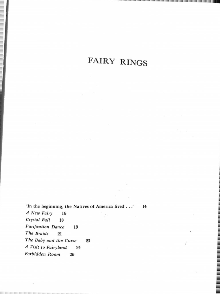 Tales of The Mohawks Fairy Rings PDF Fairies