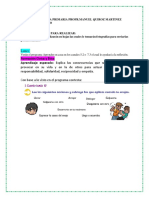 Actividades de Padres de Familia Semana Del 23 Al 27 de Noviembre de 2020