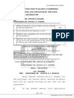 In The High Court of Gujarat at Ahmedabad R/Special Civil Application No. 9705 of 2019 For Approval and Signature