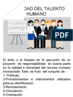 Idoneidad Del Talento Humano-Plan de Accion