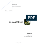 Manzanilla propiedades