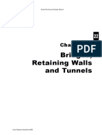 Bridges, Retaining Walls and Tunnels: Road Planning and Design Manual