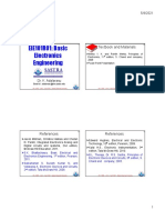 EIE101R01: Basic Electronics Engineering: Textbook and Materials