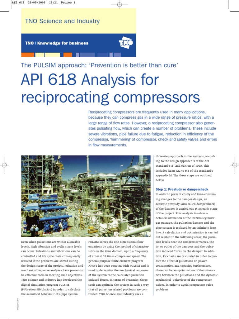 API 618 Compressors | PDF | Pipe (Fluid Conveyance) | Valve