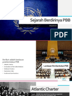 Sejarah Berdirinya PBB