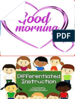 Differentiated Instruction