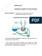 What Is Water Efficiency?