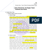 Revision Note - IPA Kelas 4 - Tema 3 Peduli Terhadap Makhluk Hidup