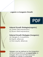 Organic vs Inorganic Growth: Strategies Compared